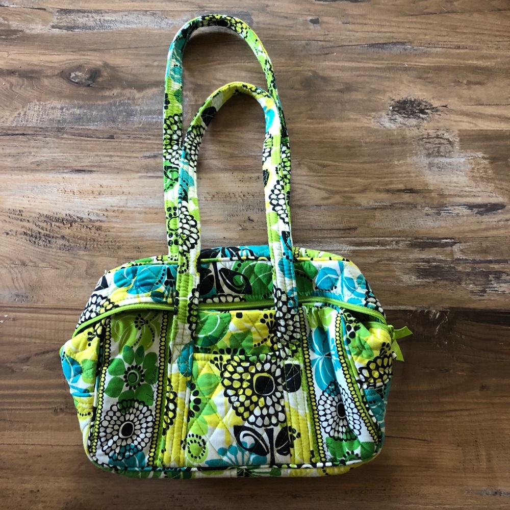 Vera Bradley “Limes Up” cosmetic bag